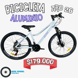 Bicicleta Aro 26 Aluminio-MTB